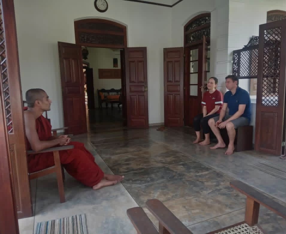 Dhamma Discourse on the Veranda